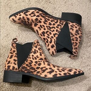 Target a new day Leopard Print Ankle Boots